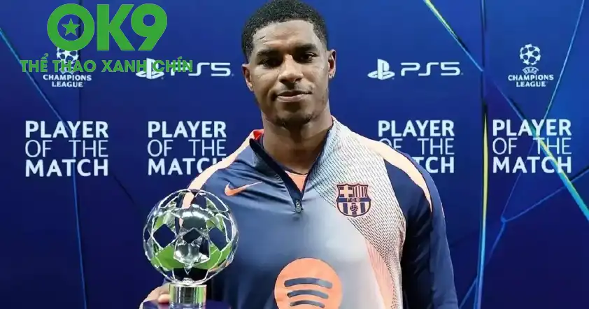 Rashford được UEFA vinh danh là cầu thủ xuất sắc nhất lượt trận mở màn (Ảnh: UEFA). Rashford được UEFA vinh danh là cầu thủ xuất sắc nhất lượt trận mở màn